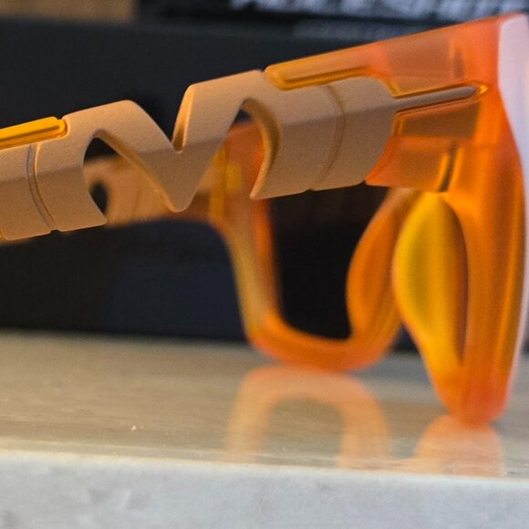 M-Experiment "Pleasure" Matte Fuel/Copper Sunglasses NIB - Picture 3 of 9